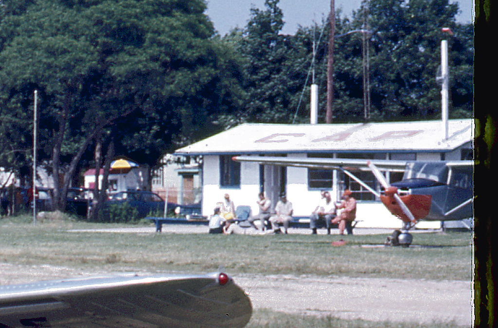 The Civil Air Patrol shack at Zahn's Airport