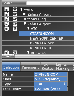 Zahn's Airport UNICOM frequency